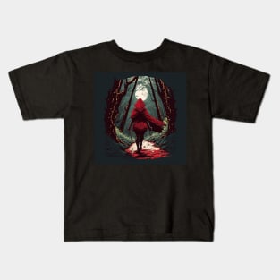 Little Red Riding Hood Kids T-Shirt